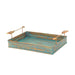 Turquoise Patina Tray with Arrow Handles - Jeffers - Home Goods & Gifts > Home Decor and Candles for Home Improvement