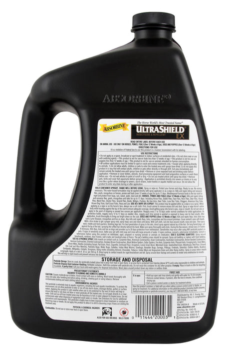 UltraShield EX Insecticide & Repellent - Jeffers - Animal Health & Wellness > Fly & Insect Control