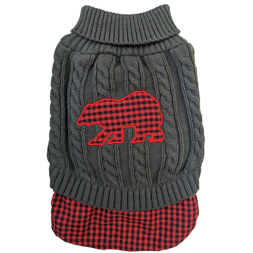 Un - tucked Plaid Sweater - Jeffers - Dog Supplies > Dog Apparel