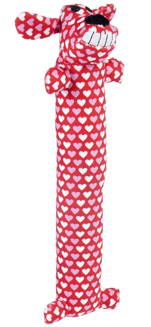 Valentine's Day Loofa Dog, 12' - Jeffers - Dog Supplies > Dog Toys