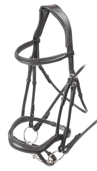 Velociti Ergonomic Flash Bridle - Jeffers - Horse Supplies > Horse Tack > Bridles & Headstalls