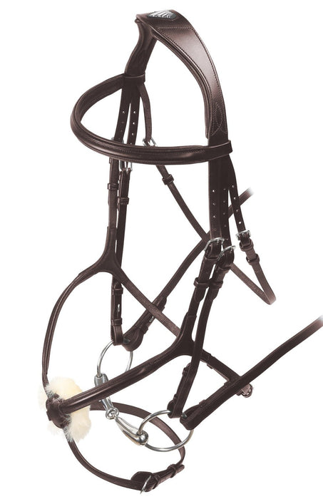 Velociti Figure 8 Bridle - Jeffers - Horse Supplies > Horse Tack > Bridles & Headstalls