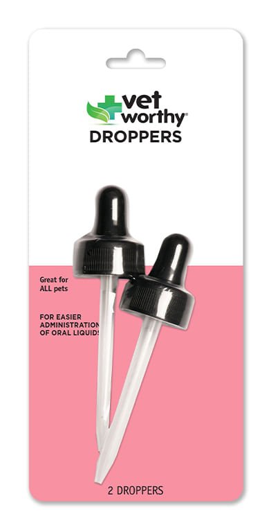 Vet Worthy Droppers, 2pk - Jeffers - Animal Health & Wellness > Medical Supplies