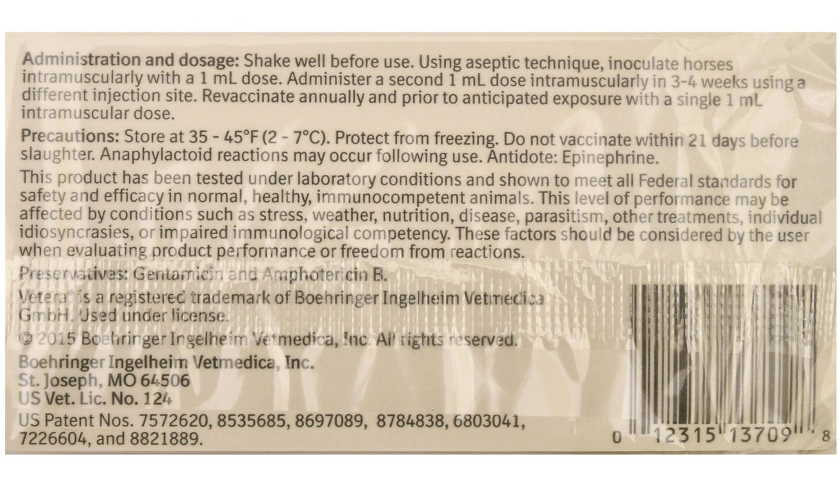 Vetera Gold XP + VEE (6 - way + WNV) - Jeffers - Animal Health & Wellness > Vaccines