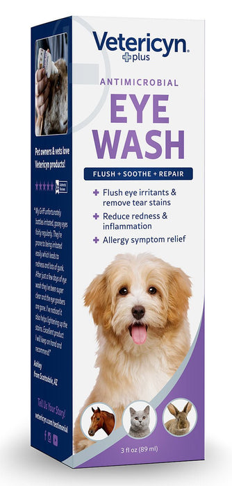 Vetericyn Plus All Animal Eye Wash, 3 oz - Jeffers - Animal Health & Wellness > Eye Care