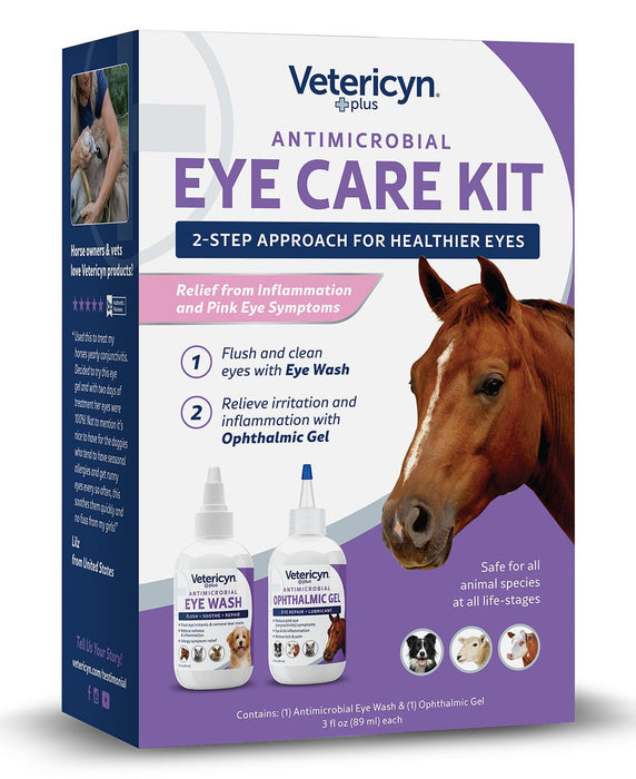 Vetericyn Plus Antimicrobial Eye Care Kit - Jeffers - Animal Health & Wellness > Eye Care