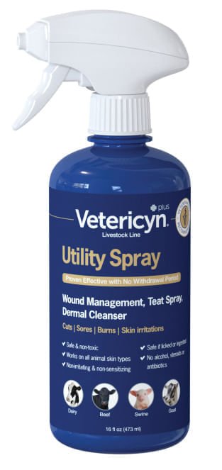 Vetericyn Plus Utility Spray, 16 oz - Jeffers - Animal Health & Wellness > Medical Supplies