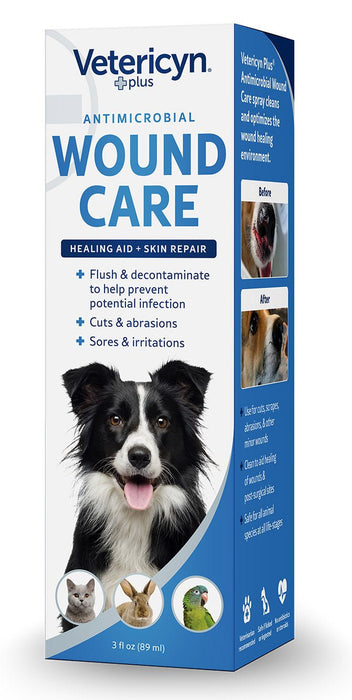 Vetericyn Plus Wound & Skin Care Spray - Jeffers - Animal Health & Wellness > Skin & Coat Care