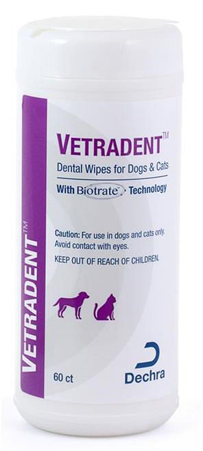 Vetradent Dental Wipes, 60 ct - Jeffers - Animal Health & Wellness > Oral Care