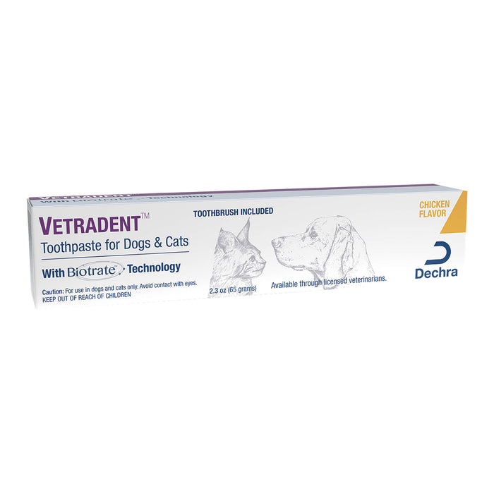 Vetradent Toothpaste with Double - Sided Toothbrush, 2.3 oz - Jeffers - Animal Health & Wellness > Oral Care