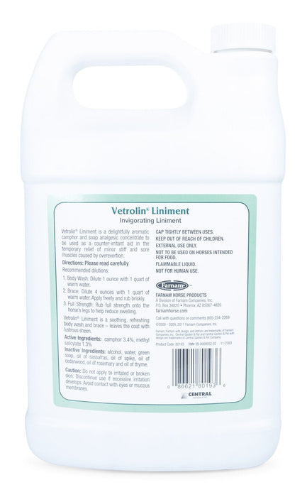 Vetrolin Liniment - Jeffers - Horse Supplies > Horse Supplies