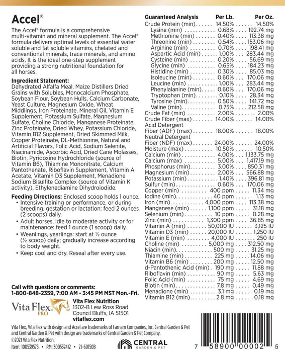 Vita Flex Pro Accel Health & Wellness Formula, Supplement for Horses - Jeffers - Animal Health & Wellness > Vitamins & Supplements