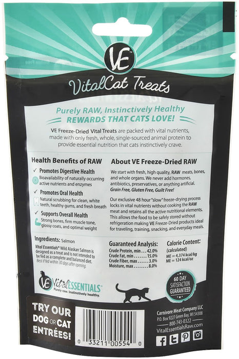 Vital Cat Freeze - Dried Wild Alaskan Salmon Cat Treats - Jeffers - Cat Supplies > Cat Treats