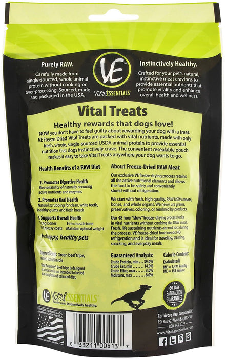 Vital Essentials Freeze - Dried Beef Tripe Dog Treats - Jeffers - Dog Supplies > Dog Treats