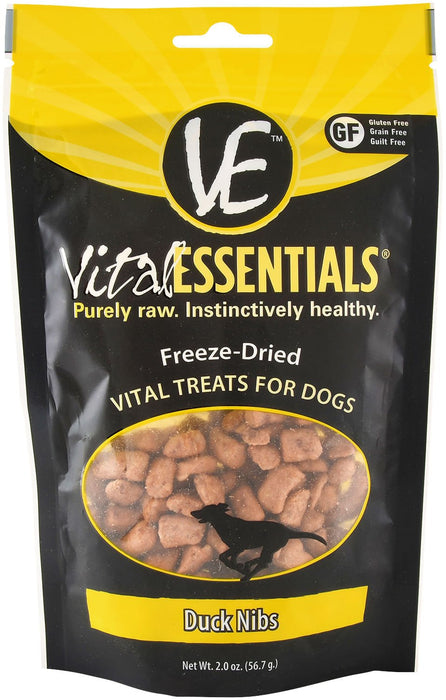 Vital Essentials Freeze - Dried Duck Nibs Dog Treats - Jeffers - Dog Supplies > Dog Treats