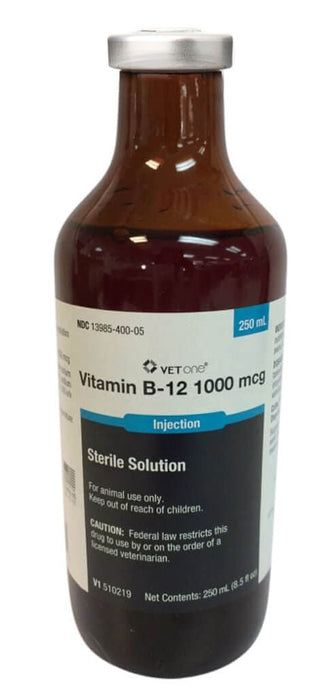 Vitamin B - 12 Injectable - Jeffers - Animal Health & Wellness > Vitamins & Supplements