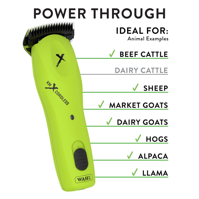 Wahl KMX Cord/Cordless 2 - Speed Clipper - Jeffers - Farm & Ranch Supplies > Grooming Supplies