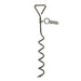 Walk About Tie - Out Dog Spiral Stake, Silver - Jeffers - Animal & Pet Supplies > Pet Containment Systems