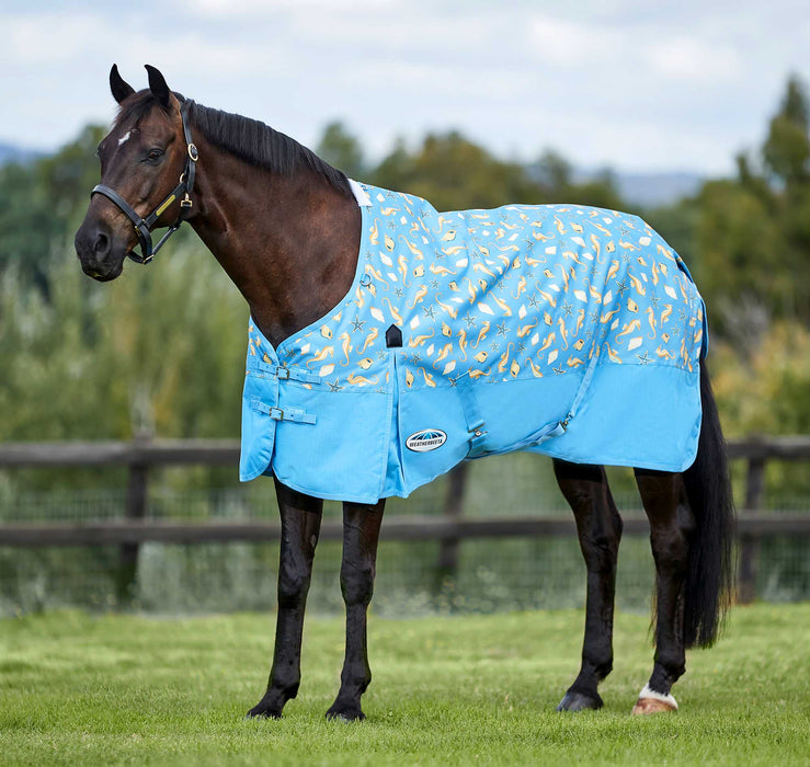 WeatherBeeta ComFITec Essential Standard Neck Lite, Seahorse - Jeffers - Animal Health & Wellness > Fly & Insect Control