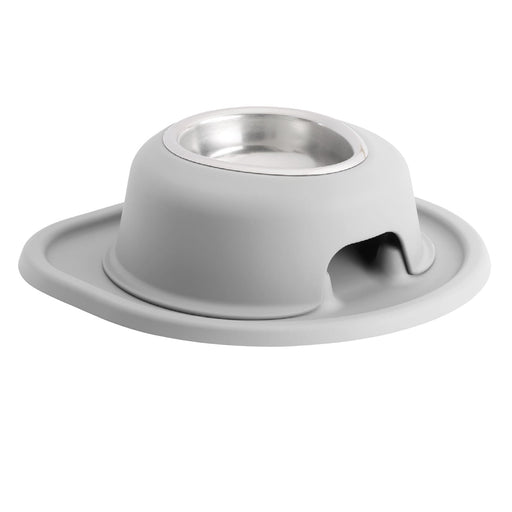 WeatherTech Single High Pet Feeding System, Stainless Steel - Jeffers - Animal & Pet Supplies > Pet Bowls, Feeders & Waterers