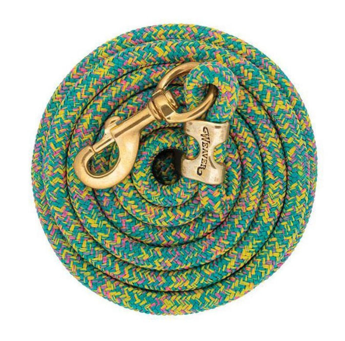 Weaver 10' Mosaic Poly Lead Rope with Bolt Snap - Jeffers - Horse Supplies > Horse Tack > Horse Leads