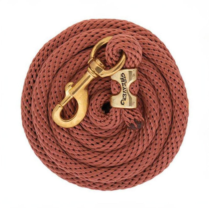 Weaver 10' Solid Poly Lead Rope with Bolt Snap - Jeffers - Horse Supplies > Horse Tack > Horse Leads