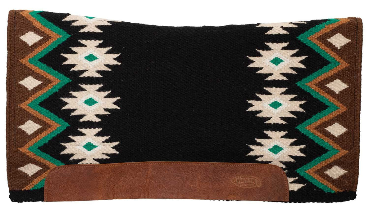 Weaver Flex Contour Wool Blend Felt Saddle Pad, Rio - Jeffers - Horse Supplies > Horse Tack > Saddle Pads & Blankets