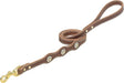 Weaver Lonestar Dog Leash, Rich Brown, 3/4' x 4' - Jeffers - Dog Supplies > Dog Apparel > Dog Collars, Harnesses, & Leashes