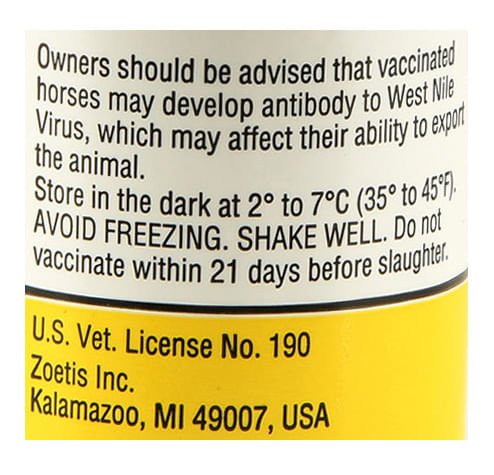 West Nile Innovator - Jeffers - Animal Health & Wellness > Vaccines