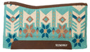 Synergy Contoured Performance Saddle Pad: Wildflower, 33 x 38 Color Baltic/Winter White