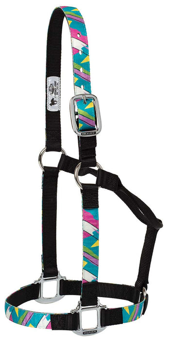 Weaver Nylon Overlay Halter - Pop Art Small 