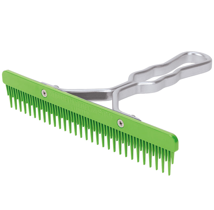 Plastic Fluffer Comb - Lime Green  