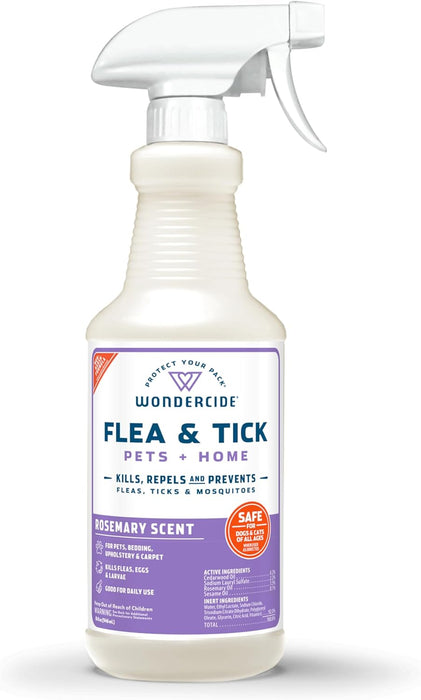 Wondercide Flea, Tick & Mosquito Control Spray for Pets + Home - Jeffers - Animal Health & Wellness > Flea & Tick Control