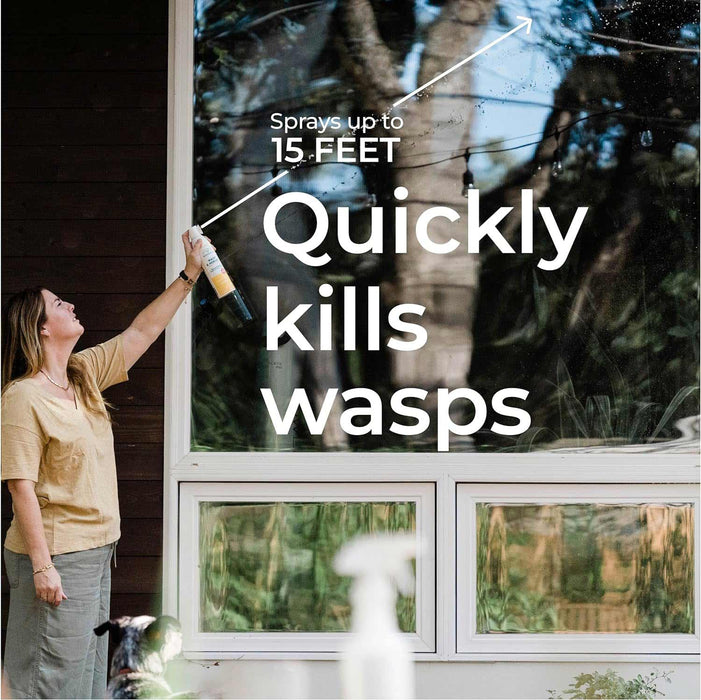 Wondercide Wasp & Hornet Patio + Porch, 10 oz - Jeffers - Animal Health & Wellness > Fly & Insect Control