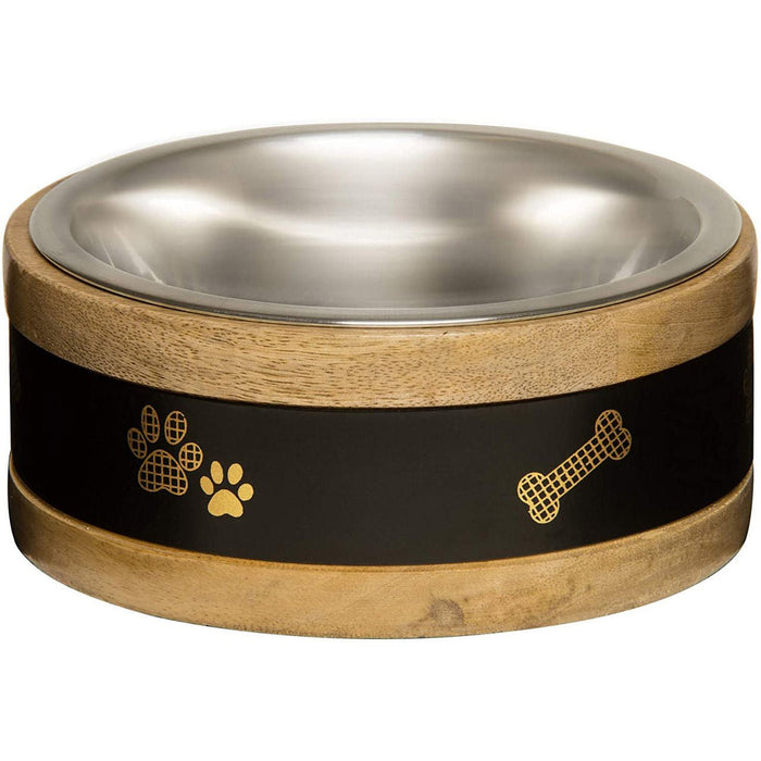 Wooden Ring Dog Bowl - Jeffers - Animal & Pet Supplies > Pet Bowls, Feeders & Waterers