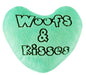 Woofs & Kisses Plush Conversation Heart - Jeffers - Dog Supplies > Dog Toys