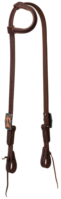 Working Tack Thunderbird Sliding Ear Headstall - Jeffers - Horse Supplies > Horse Tack > Bridles & Headstalls