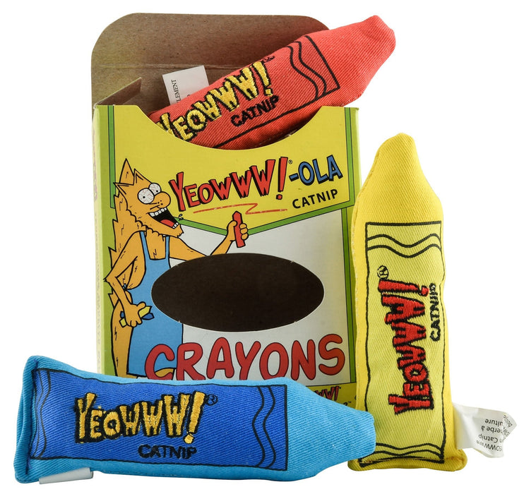 Yeowww! - ola Catnip Crayons - Jeffers - Cat Supplies > Cat Toys