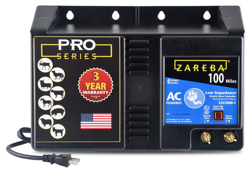 Zareba 100 Mile AC Low Impedance Electric Fence Charger - Jeffers - Farm & Ranch Supplies > Fencing & Barriers