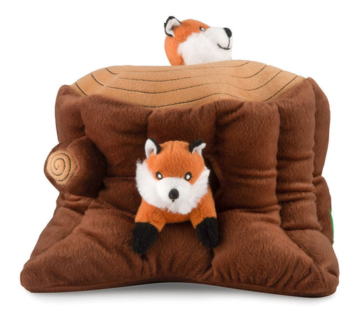 Zippy Burrow Fox Stump - Jeffers - Dog Supplies > Dog Toys