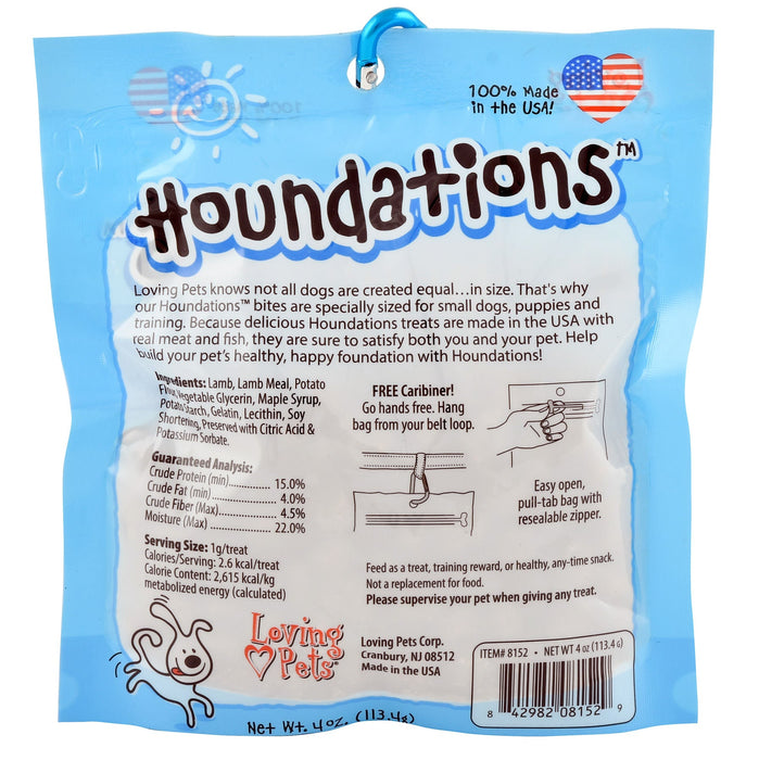 Houndations Small Dog Training Treats, 4 oz - Lamb  