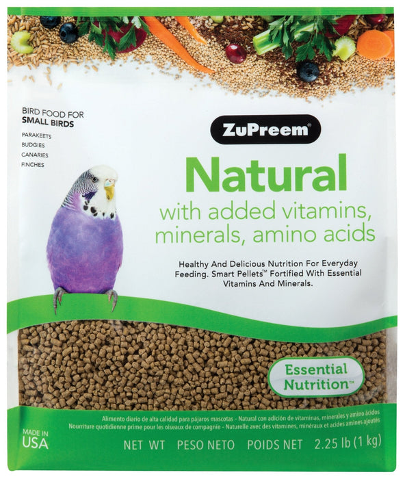 ZuPreem Natural Premium Daily Bird Food - Jeffers - Bird Supplies > Bird Supplies