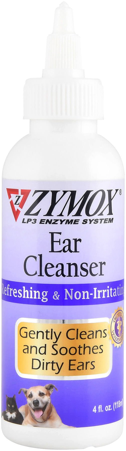 ZYMOX Ear Cleanser, 4 oz bottle - Jeffers - Animal Health & Wellness > Ear Care