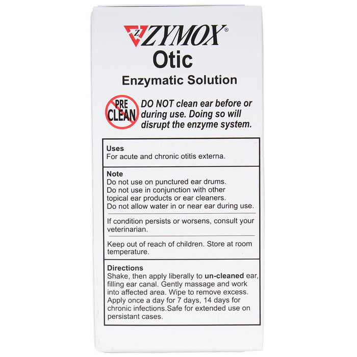 Zymox Otic Hydrocortisone Free - Jeffers - Animal Health & Wellness > Ear Care