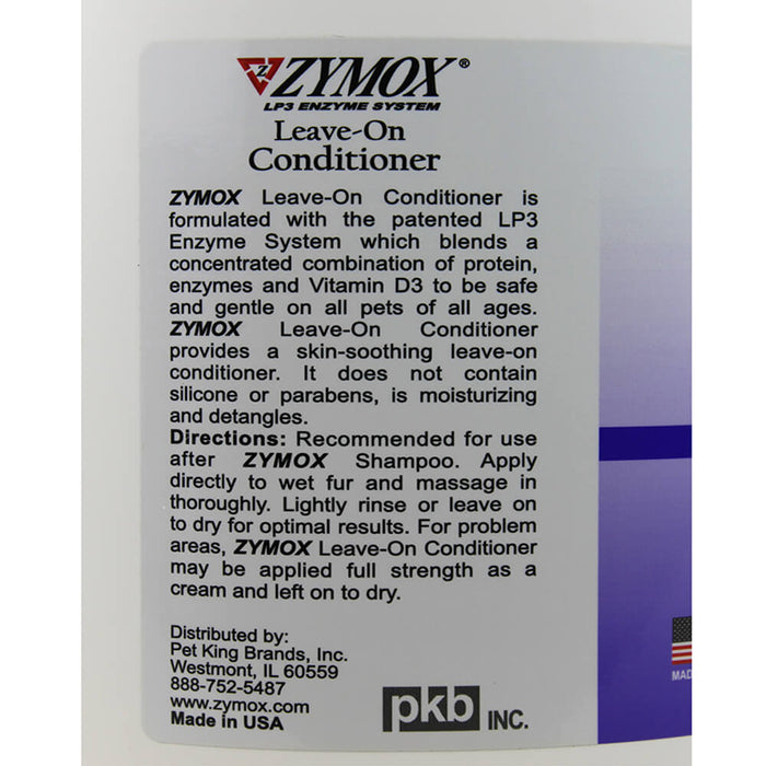 Zymox Rinse with Vitamin D3, 1 Gallon - Jeffers - Animal & Pet Supplies > Pet Grooming > Pet Shampoo & Conditioner